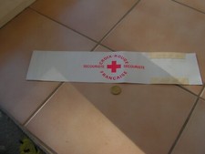 CROIX ROUGE   brassard  ancien