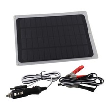 Kit chargeur de batterie de camping-car contenu de l'emballage de panneau solair