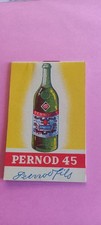 CARNET  PUBLICITAIRE  PERNOD