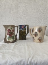 3 pichets en BARBOTINE Art
