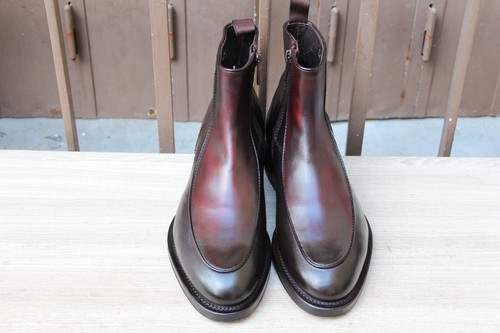 Chaussure boots santoni cuir - santoni, 7