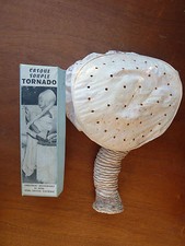 Ancien casque souple TORNADO, déco d'ancien coiffeur, vieux métier 1950