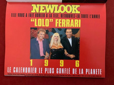 EROTIQUE - NEWLOOK - JANVIER   1996 - CALENDRIER LOLO FERRARI - PHOTOS DE CHARME
