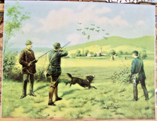 GRAVURE sur Thème LA CHASSE