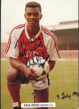 PHOTO DÉDICACÉE PAUL DAVIS