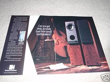 KEF Haut Parleur Ad De 1993, 2 Pages , Haut Fin ! Uni-Q 2