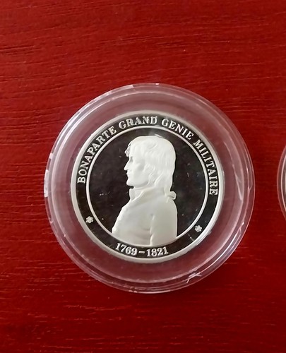 Médaille argent napoléon - médaille,
