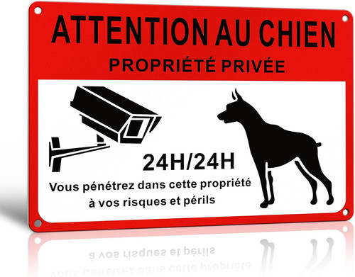 Attention chien panneau - attention, chien-panneau