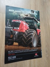 PROSPECTUS TRACTEUR MASSEY FERGUSON 7626 TRACTOR TRAKTOR PROSPEKT 