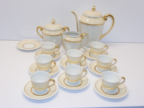 Service cafe en porcelaine - en,