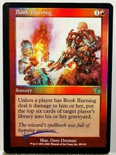 Magic - MTG - Book Burning FOIL Jugement - Common - Sorcery - NM