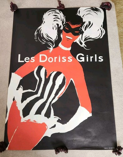 Ancienne affiche les doriss - affiche,