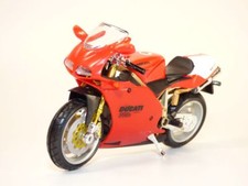 Moto DUCATI 998R rouge 1/18