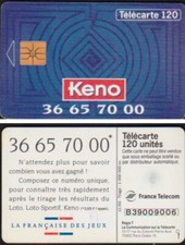 F434 KENO 120 u TELECARTE