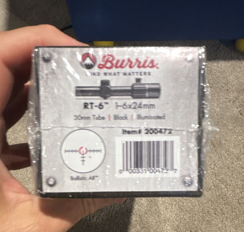 Burris 6x24mm 30mm - rt-6,