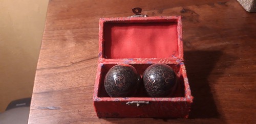 Vintage boules chinoises - vintage,