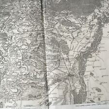 Grande Carte STRASBOURG Picquet (1771-1827) Alsace 1810