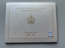 VATICAN SÉRIE  BRILLANT UNIVERSEL 2005 SEDE VACANTE ( blanc ) Rome