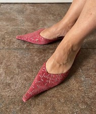 mules Atika en daim et cuir T 37