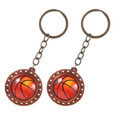  2 Pcs Porte Clé Basket