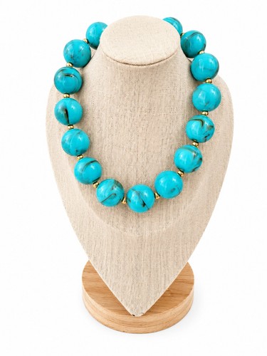 Collier grosses perles