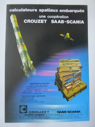 1978 pub crouzet - pub, spatial