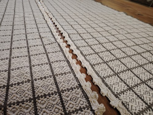 Paire rideaux anciens - de,