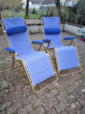 PAIRE DE CHAISE RELAX LAFUMA TRANSATE VINTAGE 70s