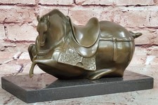 Statue En Bronze Du Cheval Du