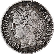 France, 20 Centimes, Cérès, 1850, Paris, Argent, TB+, Gadoury:303, KM:758.1