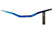 guidon moto bleu 28 mm