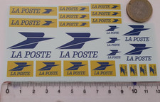 décalcomanie la poste  1/24