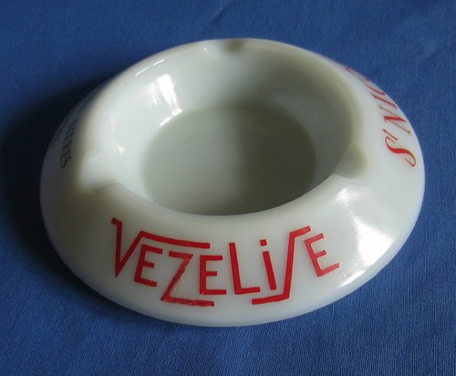 Ancien cendrier biere vezelise - cendrier,