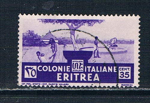 Erythrée 1933 35c violet - , vif