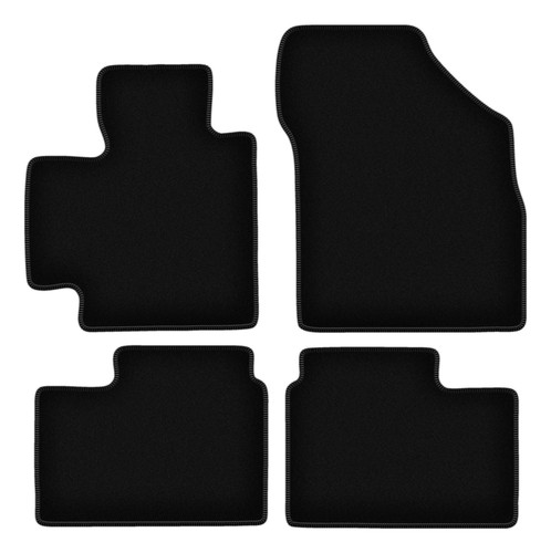 Tapis sol velours noir - tapis, de