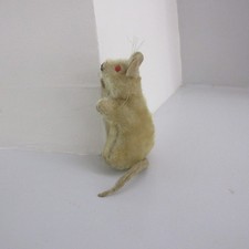 STEIFF ancien : souris blanche