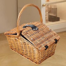 Panier de pique-nique en osier