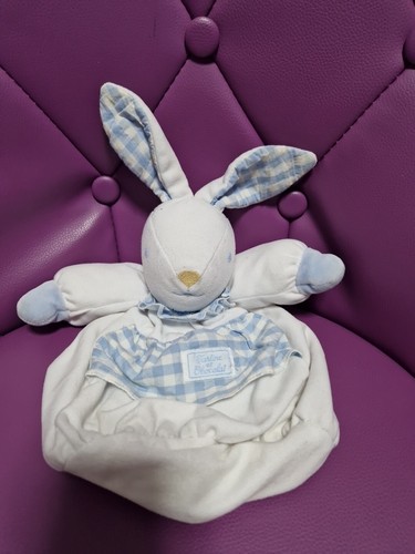 Doudou sac bleu blanc - sac,