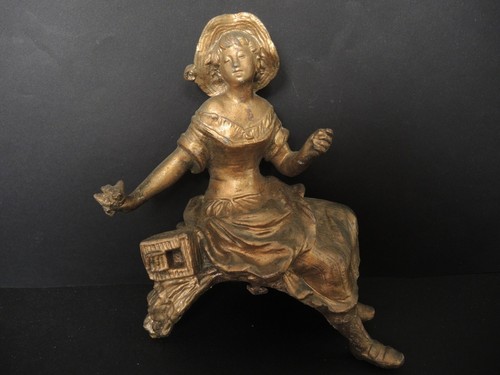 Ancienne belle statue femme - ancienne,