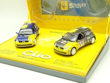 Universal Hobbies 1/43 - Coffret 2 Renault Clio Super 1600 J. Joseph Saison 2004