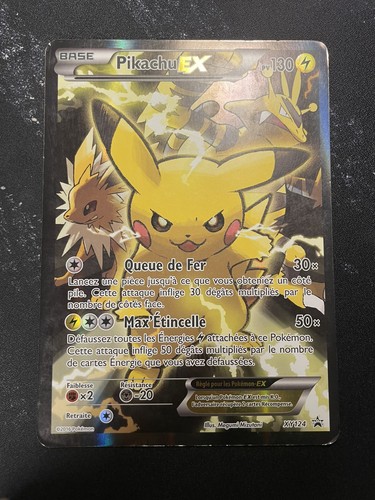 Grande carte pikachu promo - pikachu,