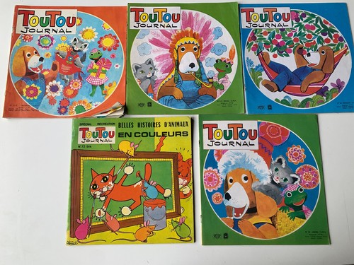 Lot magazines toutou journal - 5,