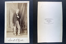 Caldesi, London, Lord Clyde CDV Vintage albumen print.Field Marshal Colin Camp