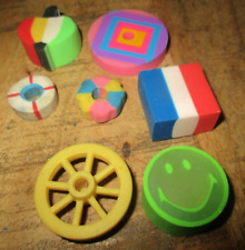 Gommes collector (eraser collector) - Lot diversifié - Vintage 80'