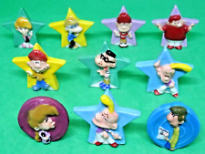 LOT de 10 fèves TITEUF (dessin animés) séries différentes