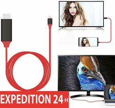 Câble Adaptateur USB C Type C vers Prise HDMI TV  pour Samsung Huawei Xiaomi