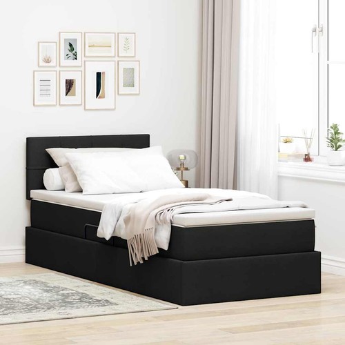 Lit avec rangement matelas - rangement,