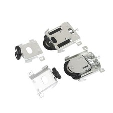 2 pièces Roulette Porte Coulissante placard pour porte de garde-roberouleauxa...