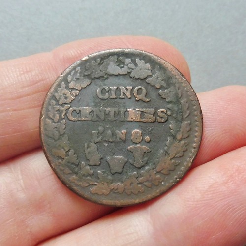 Cinq centimes dupré an - ,