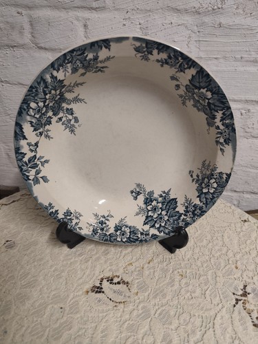 Grand plat creux ancien - plat, moulin